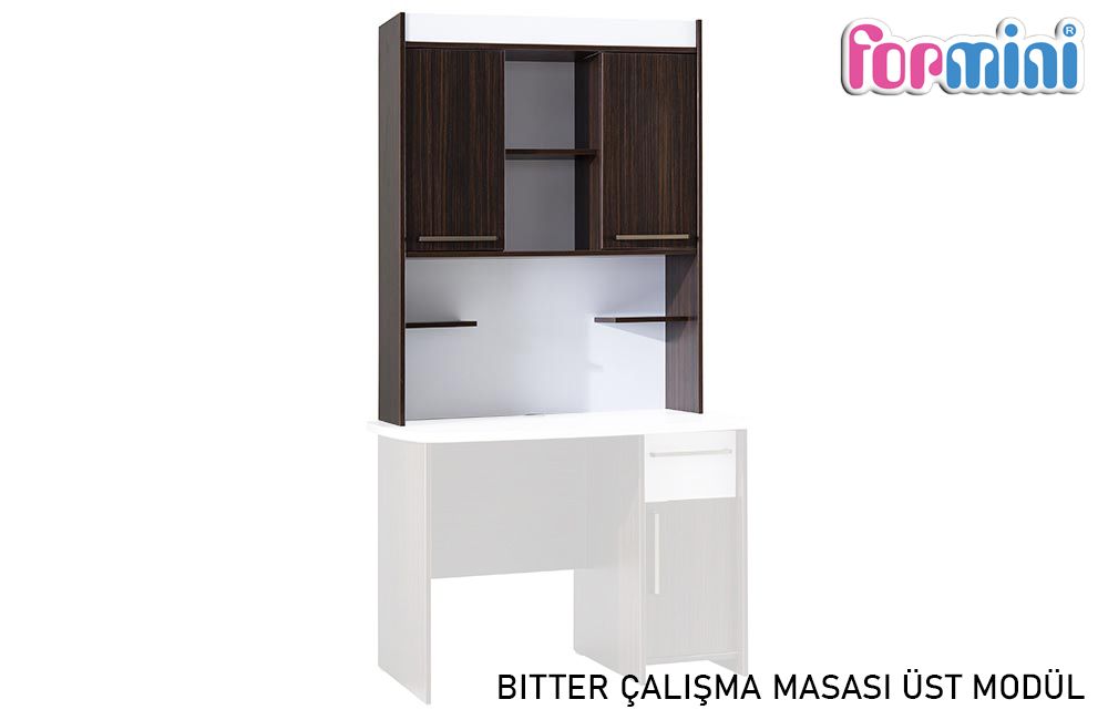 Bitter Çalışma Masası ( AltÜst Modül ) Modulya Modüler Mobilya