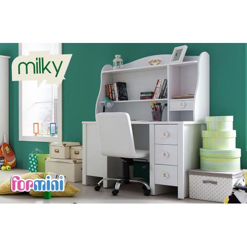 Milky Çalışma Masası ( Alt Üst Modül ) Modulya Modüler Mobilya